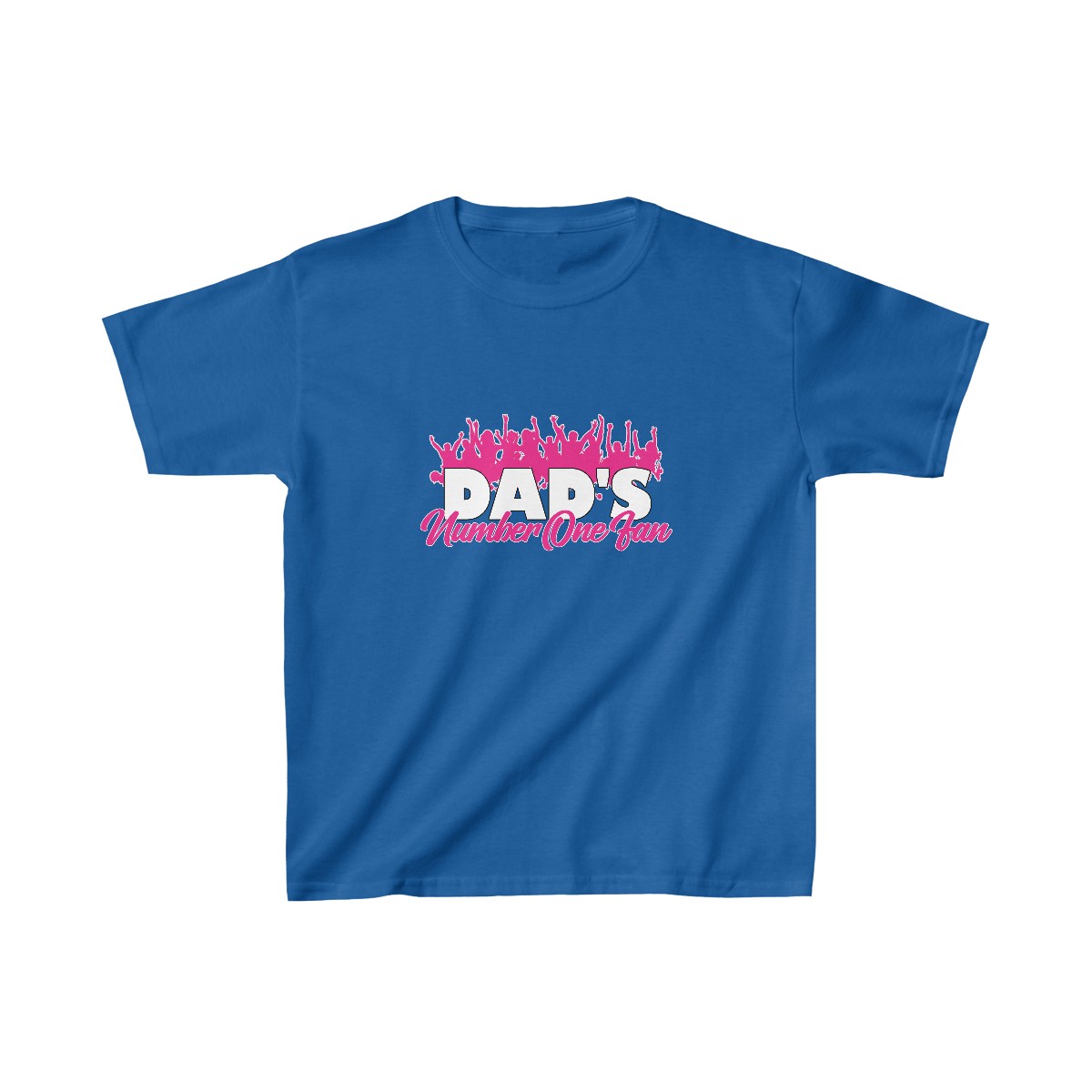 Dad's Number One Fan Kids Heavy Cotton™ Tee, T-shirt