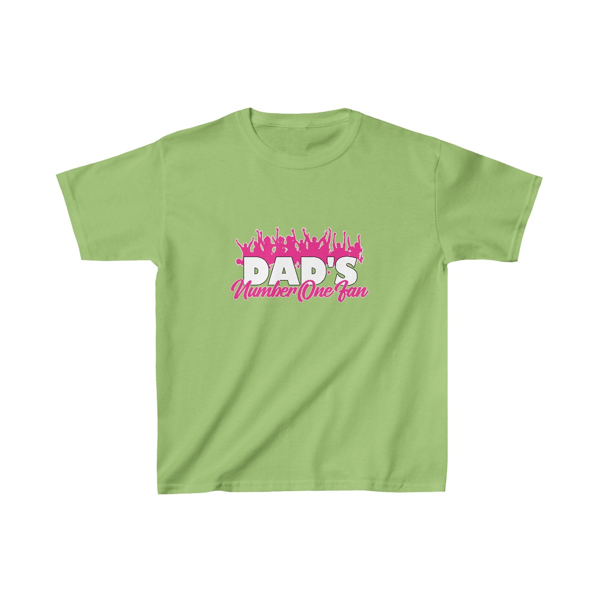 Dad's Number One Fan Kids Heavy Cotton™ Tee, T-shirt